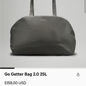Lululemon Gym Bag/ Carry On